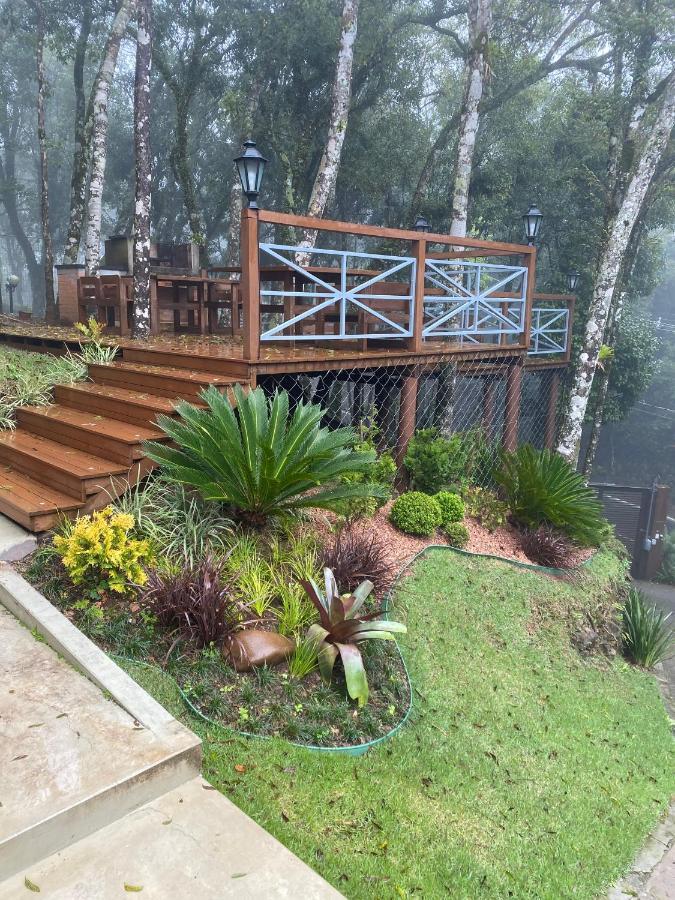 2 Suite, 1 Dormitorio Em Meio A Mata Araucaria A 1,5 Km Centro, Altos De Gramado Ngoại thất bức ảnh