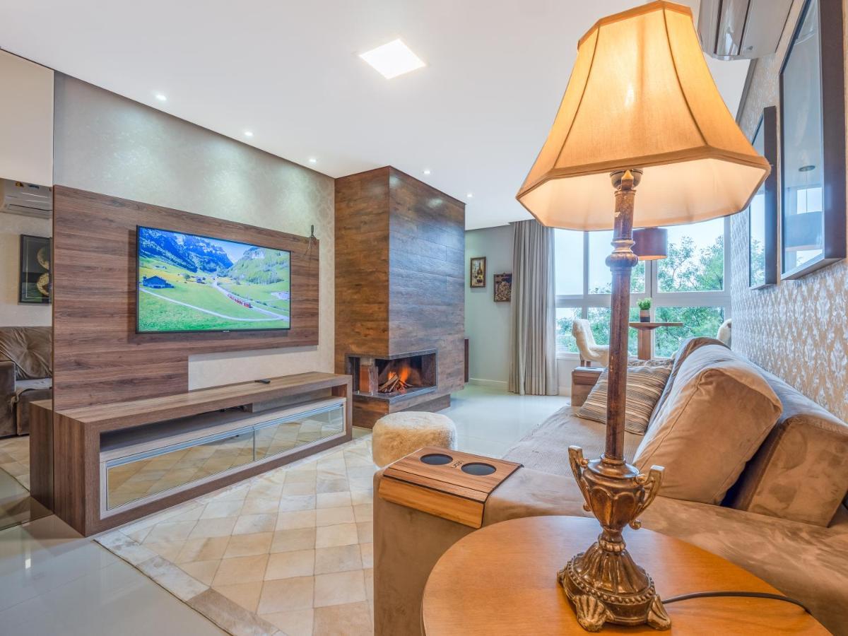2 Suite, 1 Dormitorio Em Meio A Mata Araucaria A 1,5 Km Centro, Altos De Gramado Ngoại thất bức ảnh