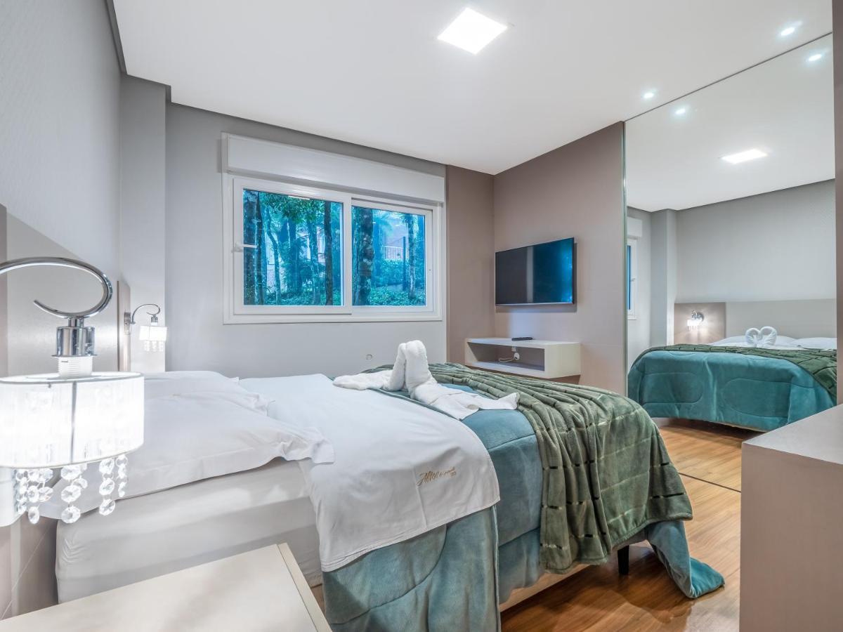 2 Suite, 1 Dormitorio Em Meio A Mata Araucaria A 1,5 Km Centro, Altos De Gramado Ngoại thất bức ảnh
